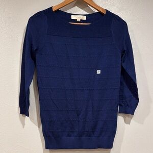 LOFT XS Women's Navy Sweater NWT